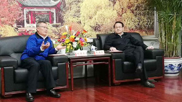 湖南省委常委、长沙市委书记易炼红专项会见中铁米兰体育·米兰(中国)董事长何清华一行