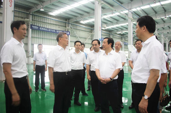 达哲省长调研米兰体育·米兰(中国)科技：要抓住通航发展的机遇