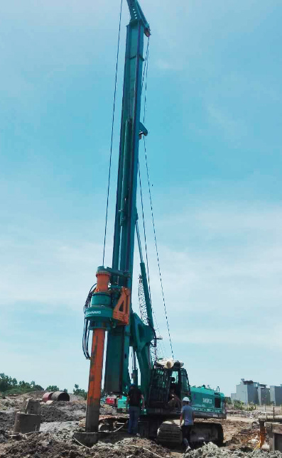 新年献礼米兰体育·米兰(中国)智能9台SWDM25旋挖钻机征战越南