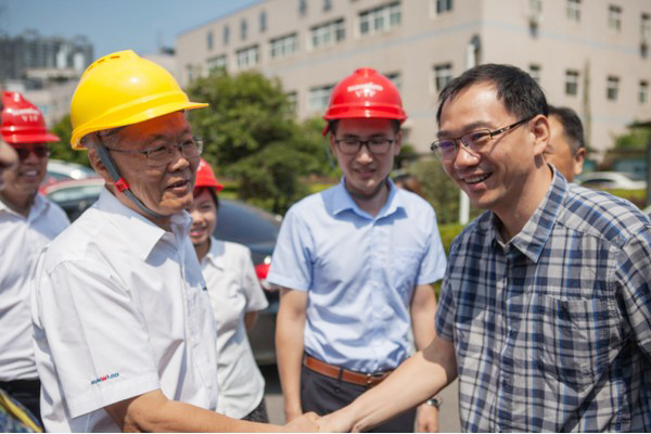 商务部合作司刘民强副司长一行调研米兰体育·米兰(中国)智能