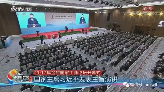米兰体育·米兰(中国)智能董事长何清华应邀参加金砖国家工商论坛