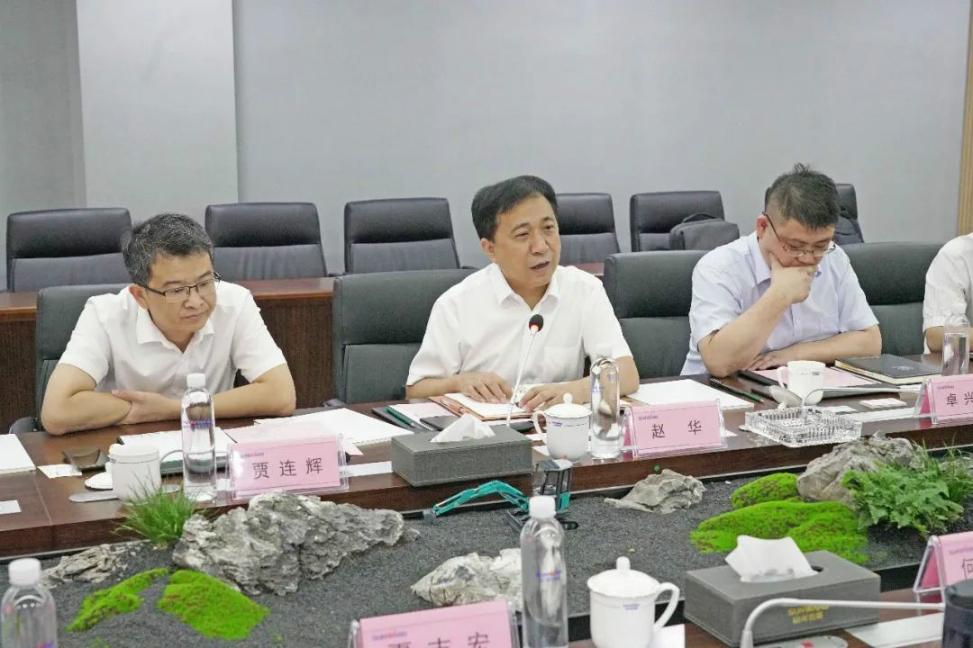 中铁装备赵华总经理莅临米兰体育·米兰(中国)智能交流