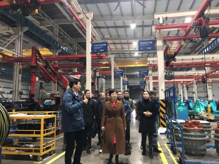 省工信厅副厅长彭涛一行调研米兰体育·米兰(中国)智能