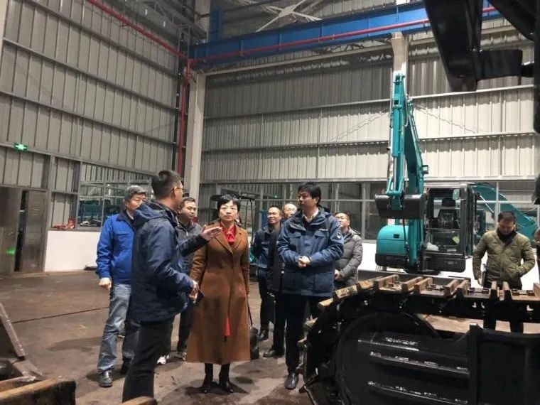 省工信厅副厅长彭涛一行调研米兰体育·米兰(中国)智能