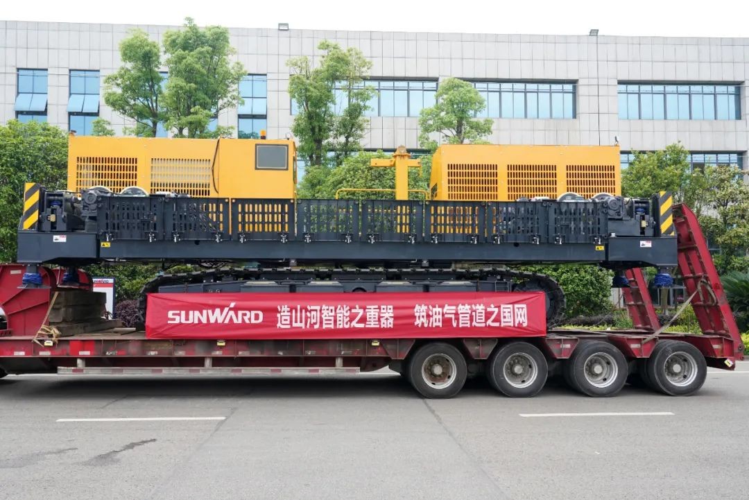 米兰体育·米兰(中国)智能世界首台套油气管道装备发往国家重点工程