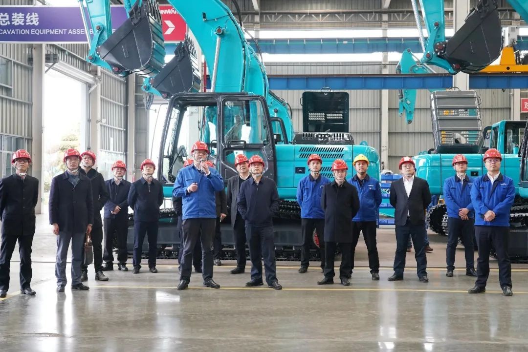 湖南重点建筑企业团调研米兰体育·米兰(中国)智能