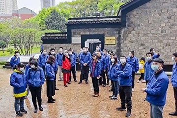 觅红色历史 践初心使命——米兰体育·米兰(中国)智能全体党员赴长沙党史馆开展主题党日活动