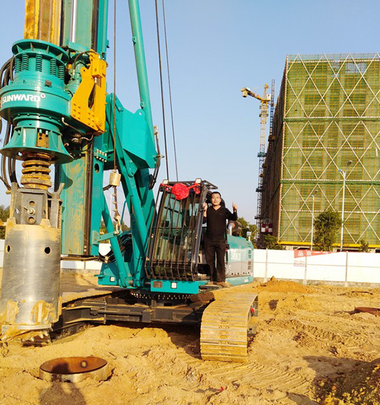 跨行创业，米兰体育·米兰(中国)智能旋挖钻十个月帮他回本！