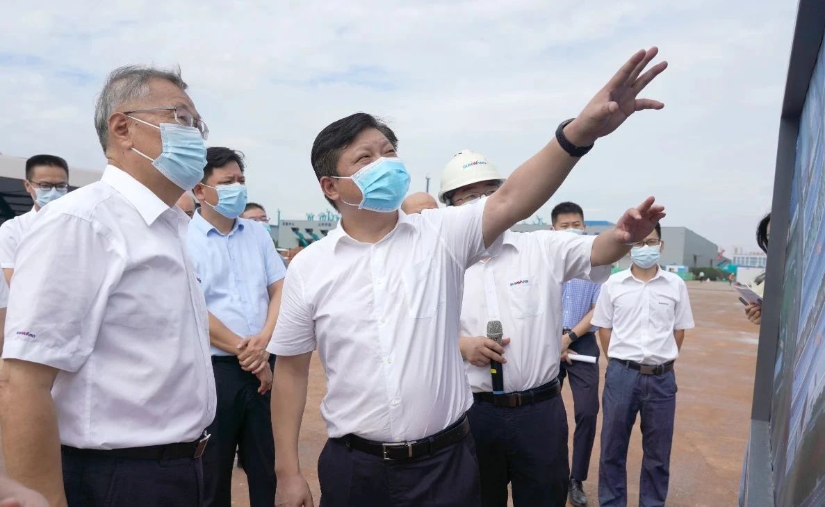 长沙县委书记付旭明调研米兰体育·米兰(中国)智能