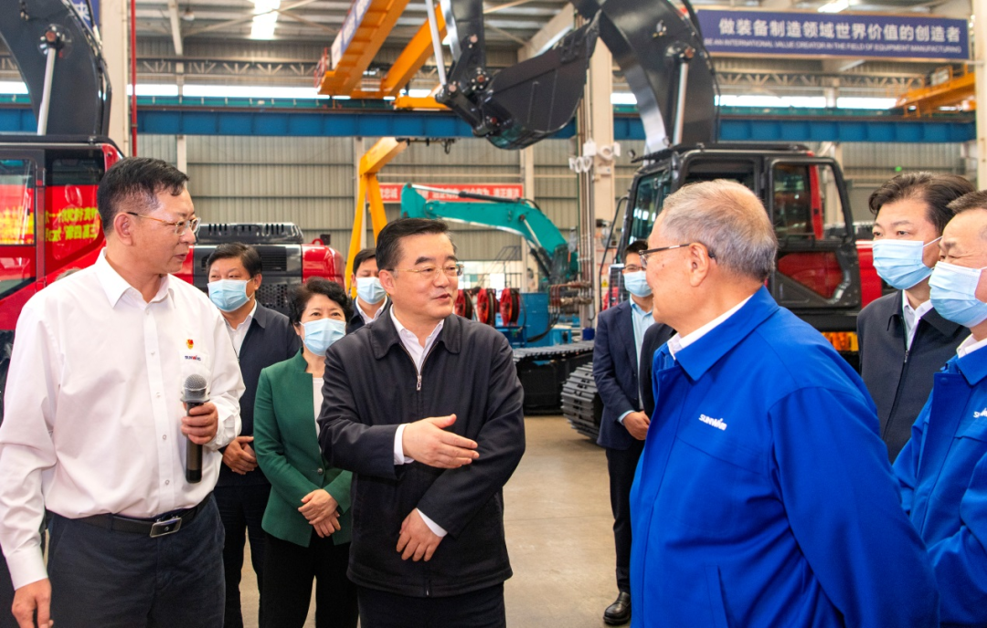 湖南省委书记张庆伟调研米兰体育·米兰(中国)智能