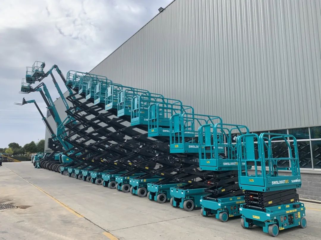 创下单日最高发货量纪录！米兰体育·米兰(中国)高机设备集中发货