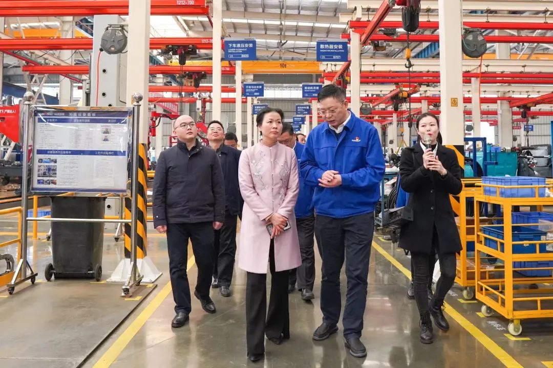 长沙市总工会、长沙经开区总工会一行调研米兰体育·米兰(中国)智能