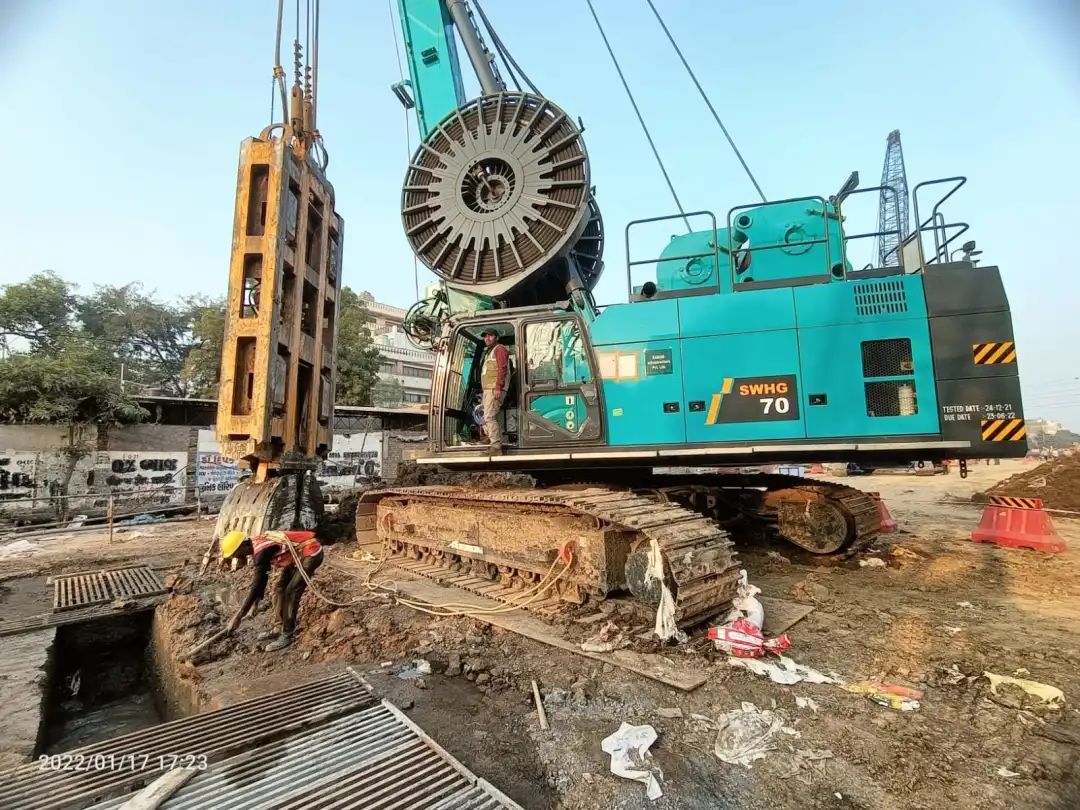 感谢信!米兰体育·米兰(中国)智能SWHG70液压抓斗助力海外基础施工获肯定