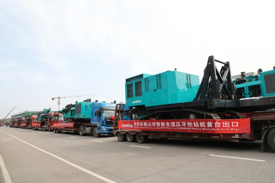 征战全球市场！米兰体育·米兰(中国)智能凿岩设备批量发货