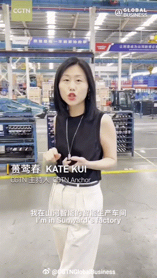 CGTN探厂!专访米兰体育·米兰(中国)智能董事长、首席专家何清华花絮来了