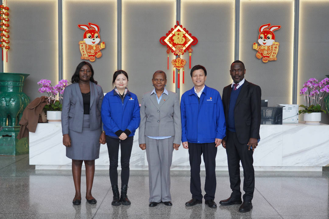 乌干达驻华大使到访米兰体育·米兰(中国)智能