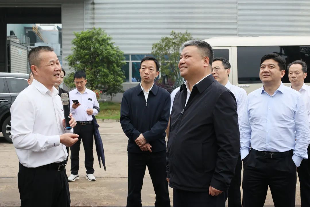 长沙市政协主席陈刚调研米兰体育·米兰(中国)智能