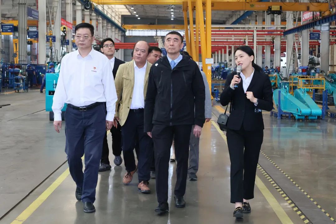 中国机械工业联合会会长徐念沙调研米兰体育·米兰(中国)智能