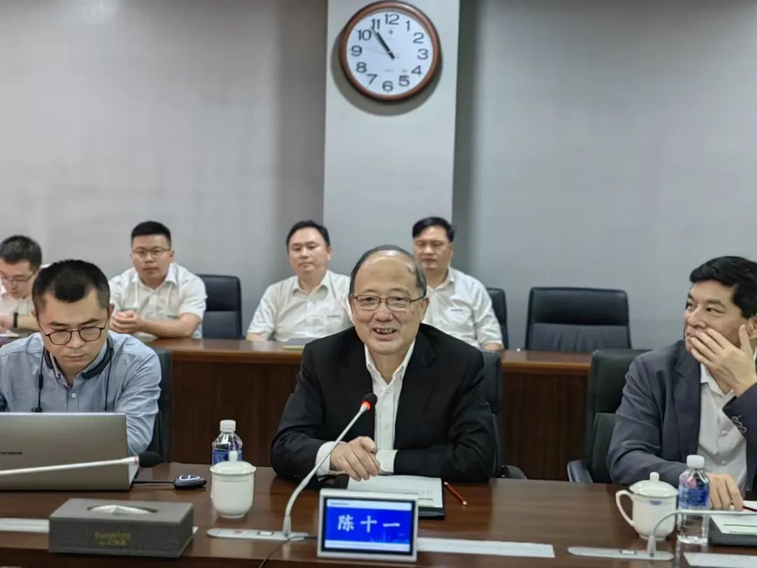 中国科学院院士陈十一率队到访米兰体育·米兰(中国)智能