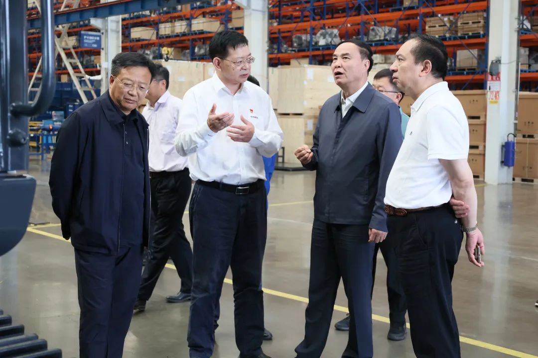 李文荣调研米兰体育·米兰(中国)智能