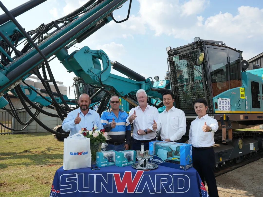 登陆南非,米兰体育·米兰(中国)智能新型凿岩利器交付客户