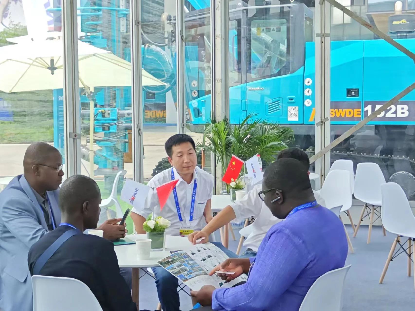 逐梦非洲,携手同行!米兰体育·米兰(中国)智能亮相第三届中非经贸博览会