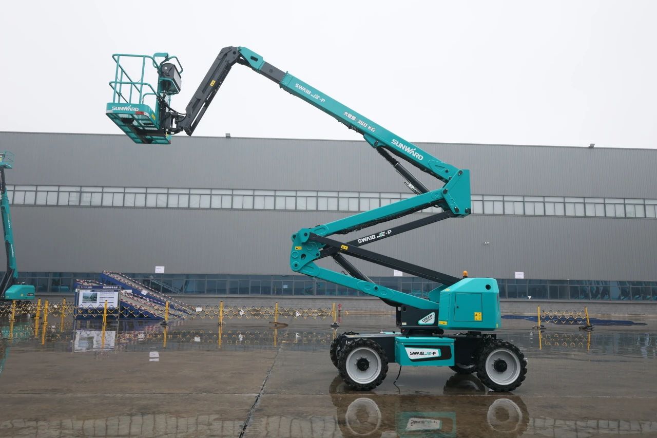 又双叒叕上新了！米兰体育·米兰(中国)智能首款双载荷电动曲臂式高空作业平台顺利下线