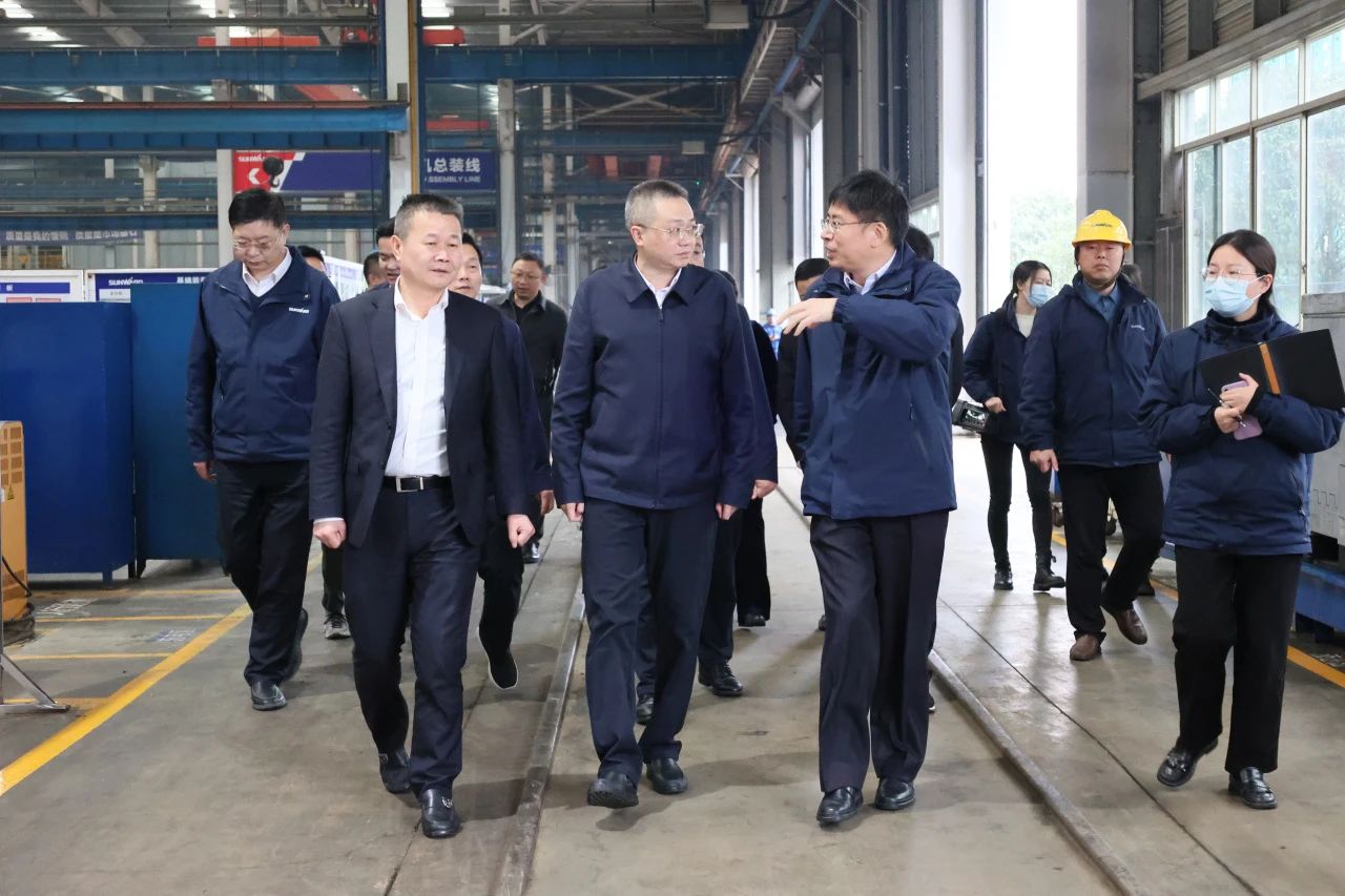 长沙市人民政府副市长康镇麟调研米兰体育·米兰(中国)智能