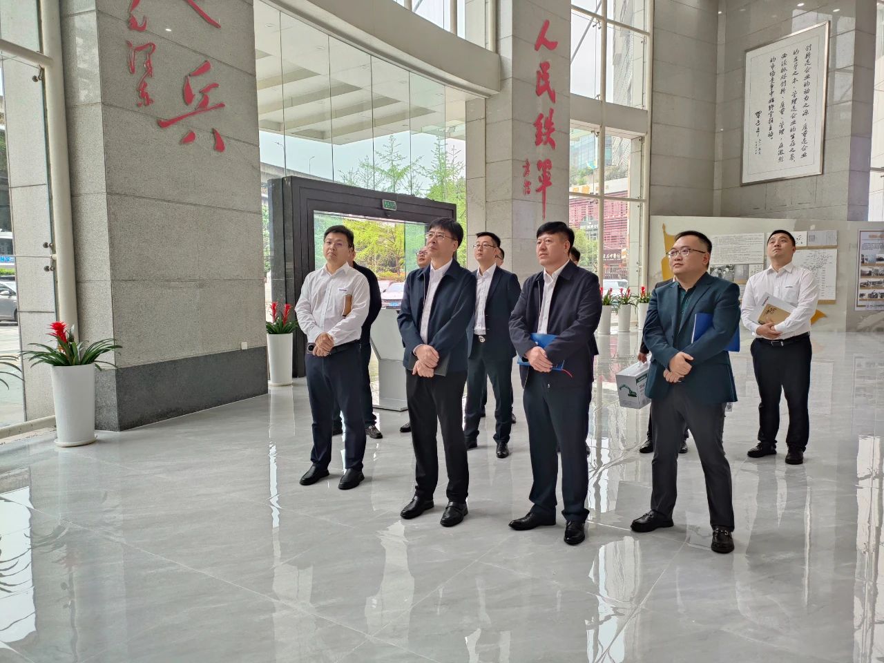 适应新形势,寻求新合作!米兰体育·米兰(中国)智能到访中铁二十三局