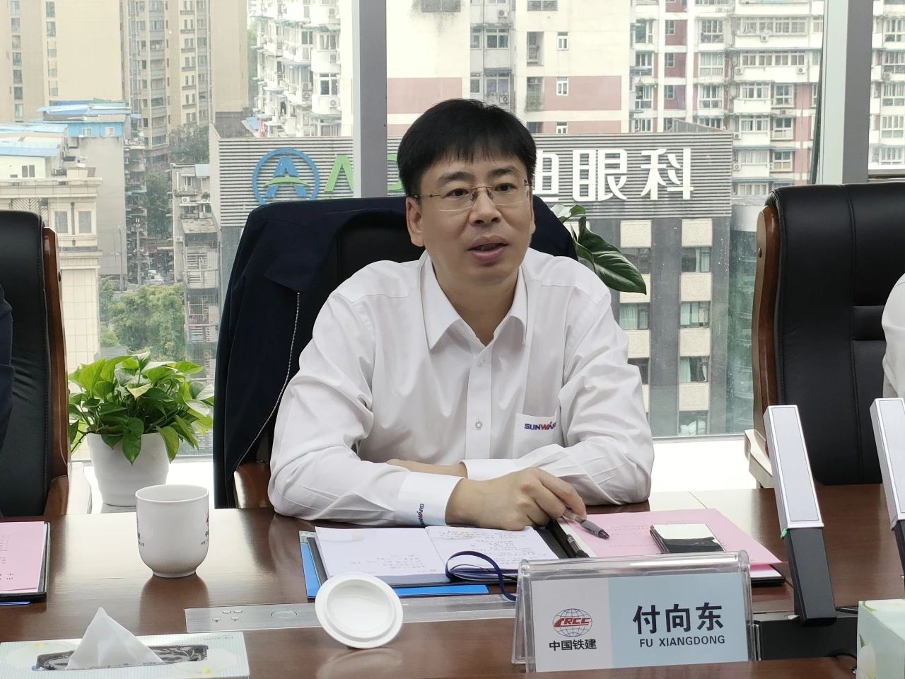 适应新形势,寻求新合作!米兰体育·米兰(中国)智能到访中铁二十三局