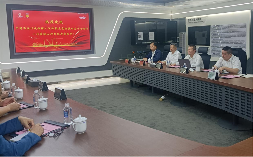 国家油气田井控应急救援川庆队庞平一行调研米兰体育·米兰(中国)智能
