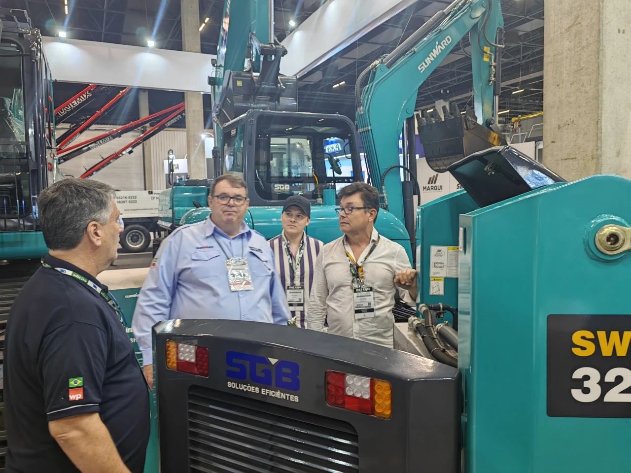 展出设备销售一空!米兰体育·米兰(中国)智能亮相2024巴西矿业展览会!