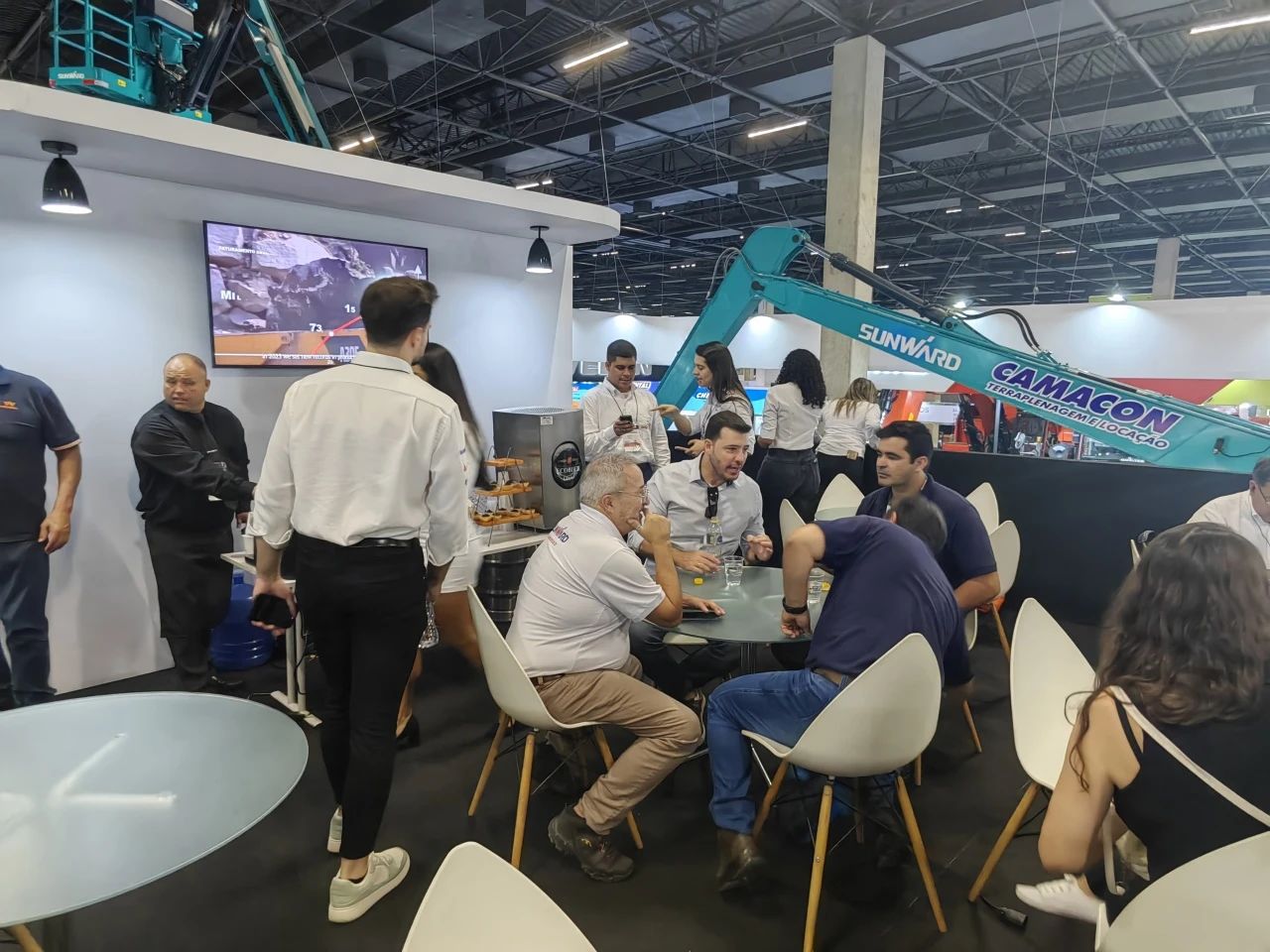 展出设备销售一空!米兰体育·米兰(中国)智能亮相2024巴西矿业展览会!