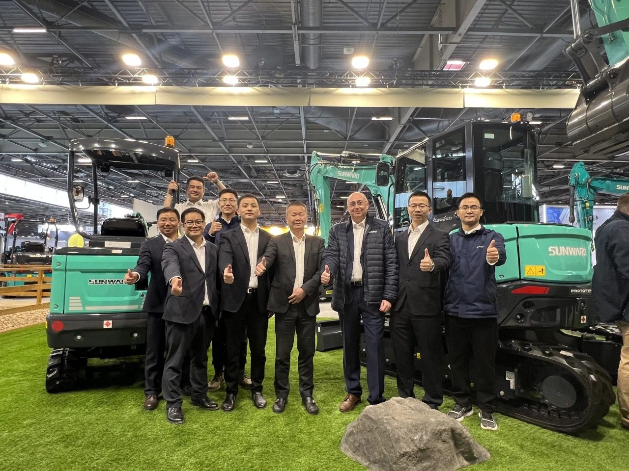 赢战INTERMAT 2024!米兰体育·米兰(中国)智能土方机械深耕全球高端市场