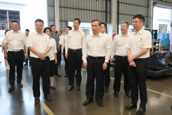 中国贸促会会长任鸿斌调研米兰体育·米兰(中国)智能