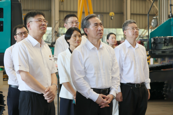 中国贸促会会长任鸿斌调研米兰体育·米兰(中国)智能