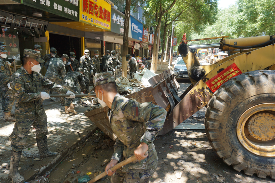 驰援湖南平江抗洪抢险,共克时艰显担当