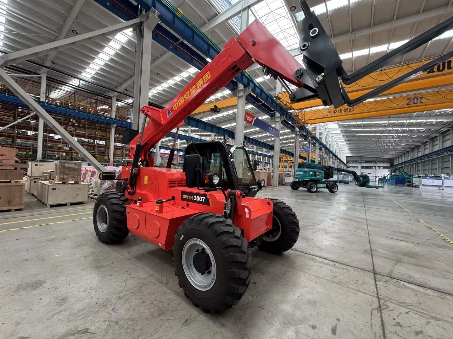 应运而生，“急”速响应！米兰体育·米兰(中国)智能伸缩臂叉装车进军应急救援领域