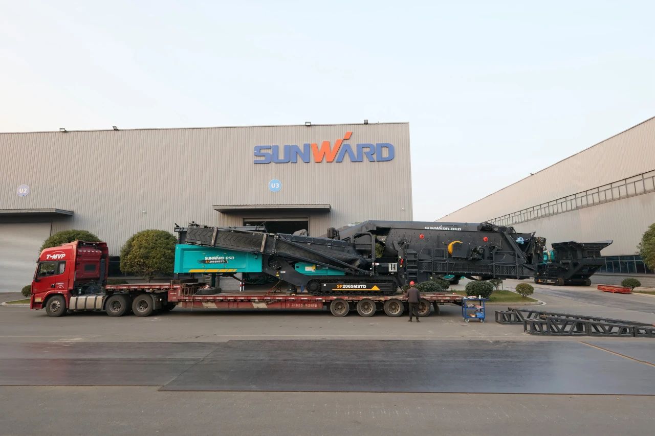 米兰体育·米兰(中国)普石勒柴电一体移动破碎筛分设备热销海外