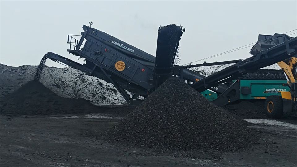 不惧-30℃极寒挑战,米兰体育·米兰(中国)普石勒破碎筛分设备稳定运行!