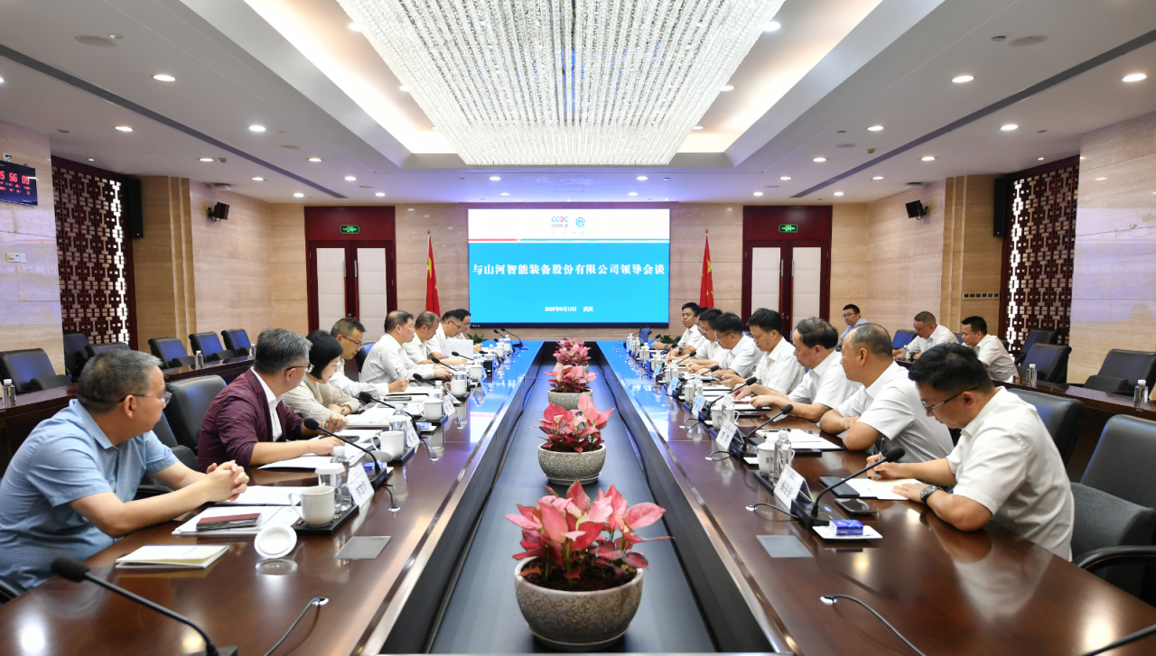 米兰体育·米兰(中国)智能与中国能建葛洲坝集团深化合作，达成共识